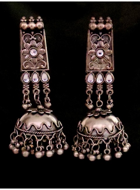 Oxidised Earrings